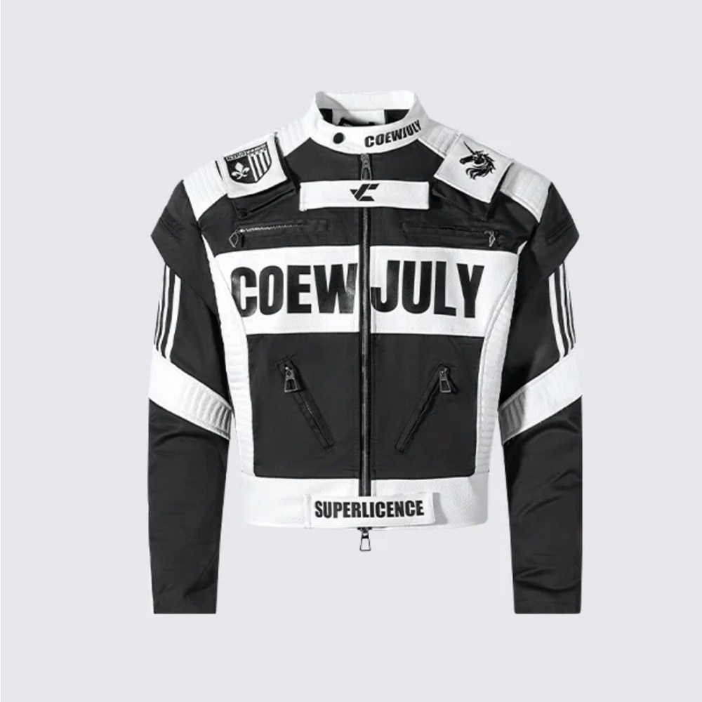 Black and White COEW JULY Jacket